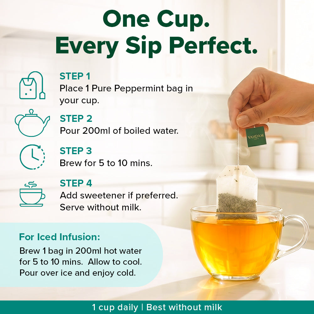 Pure Peppermint Herbal Infusion