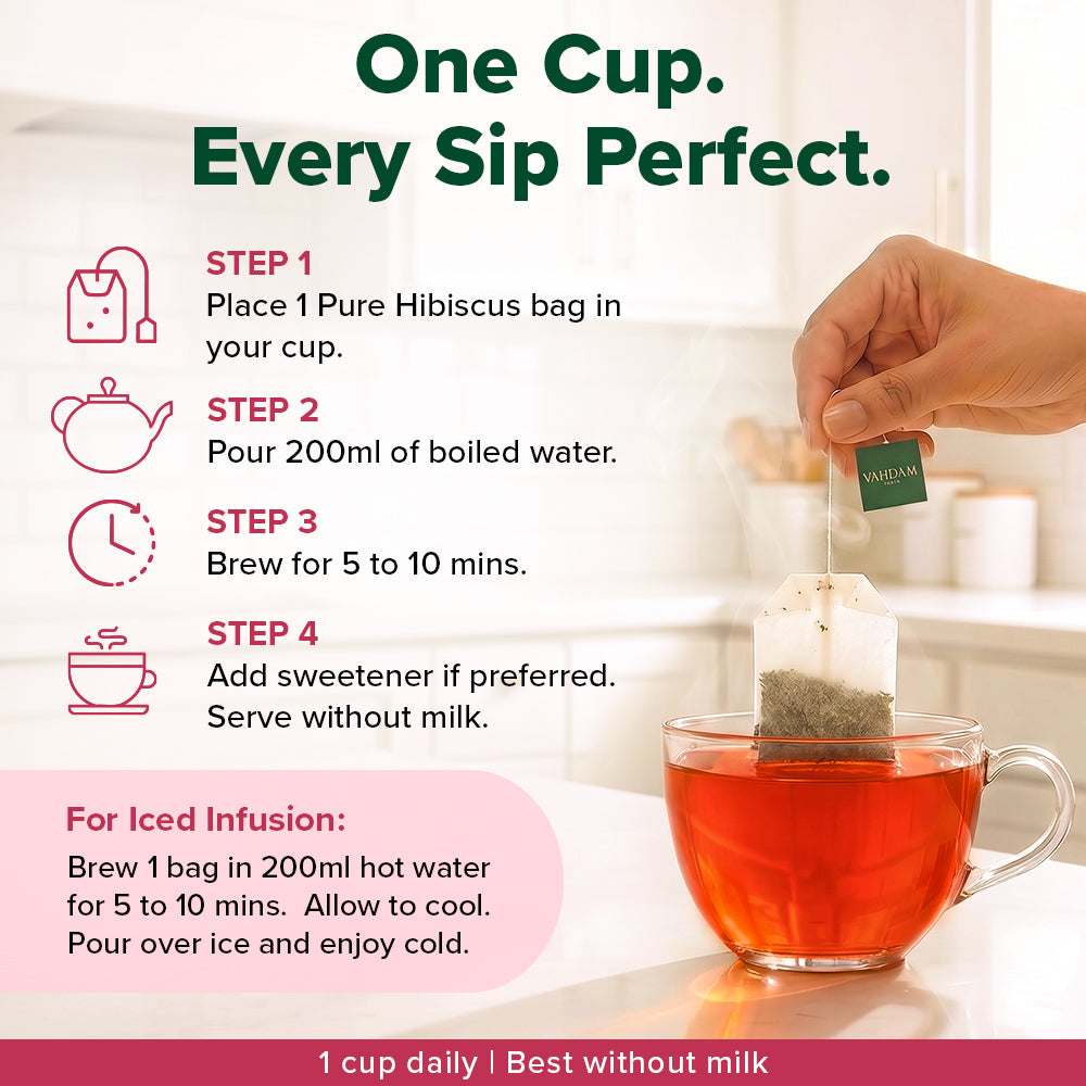 Pure Hibiscus - For Skin and Hair Health