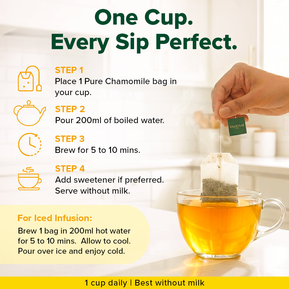 Pure Chamomile Herbal Infusion