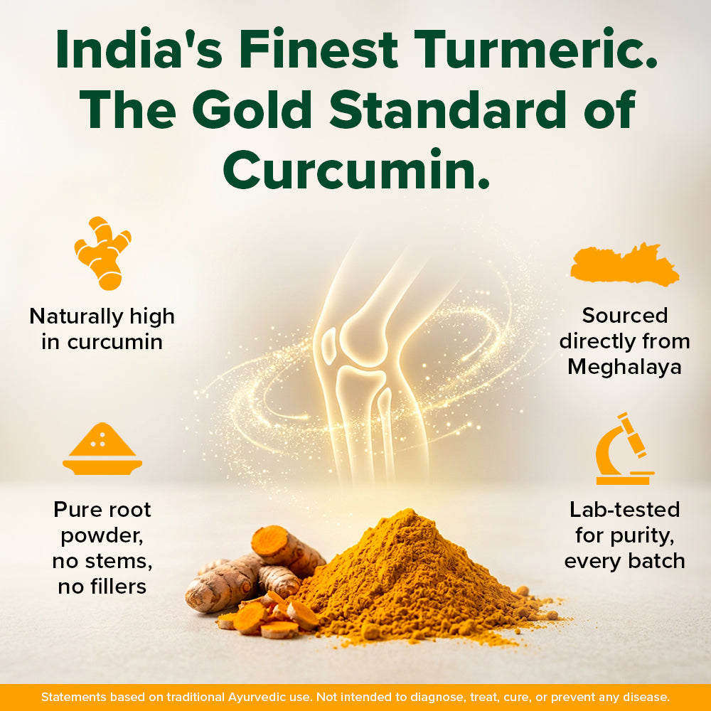 Lakadong Turmeric Powder 150g – For Joint Comfort & Daily Immunity