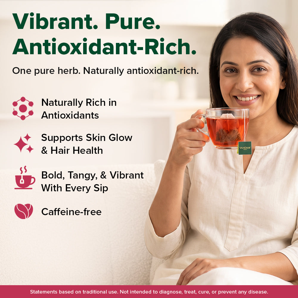Pure Hibiscus - For Skin and Hair Health