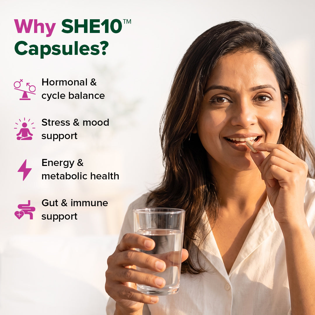 SHE10® Capsules- For Women's Overall Wellness