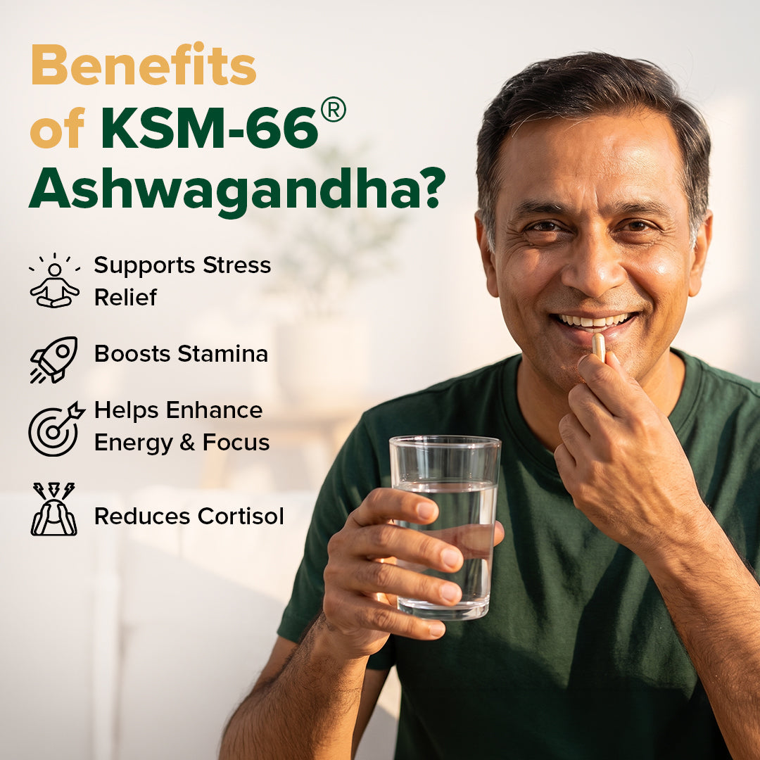 KSM-66® Ashwagandha - For Stress Management