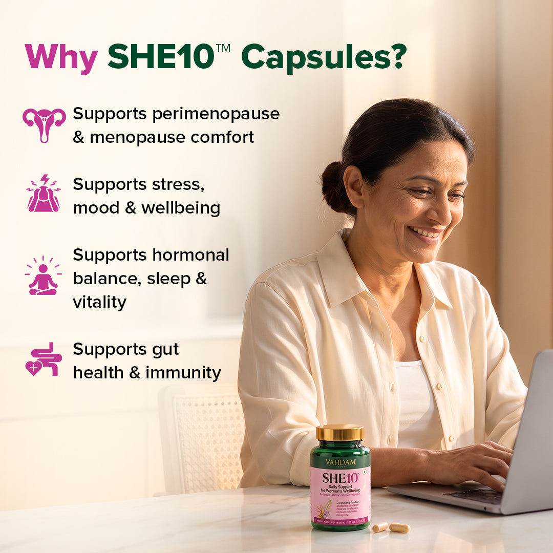 SHE10® - For Perimenopause & Menopause Support