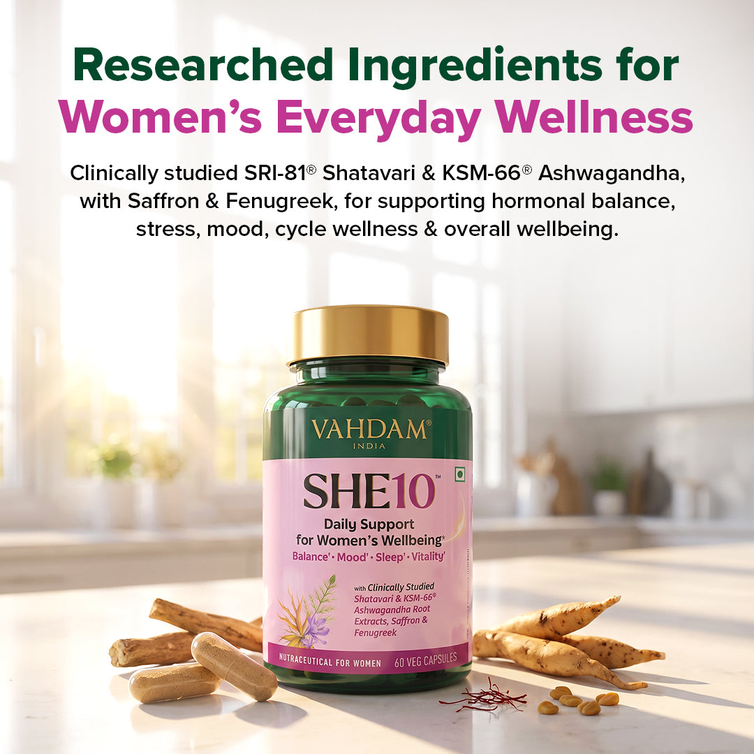 SHE10® Capsules- For Women's Overall Wellness