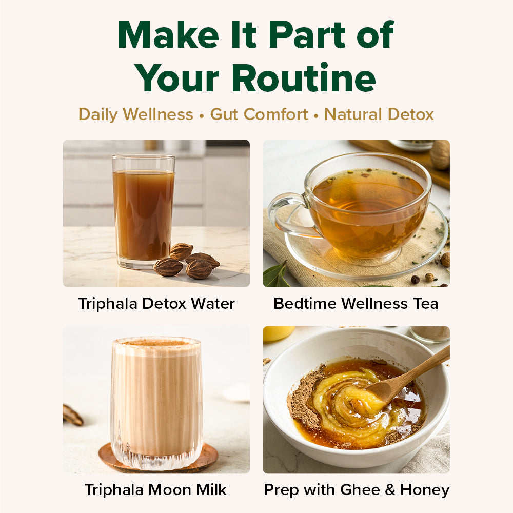 Triphala Powder 150 g - For Gut Health & Digestive Wellness