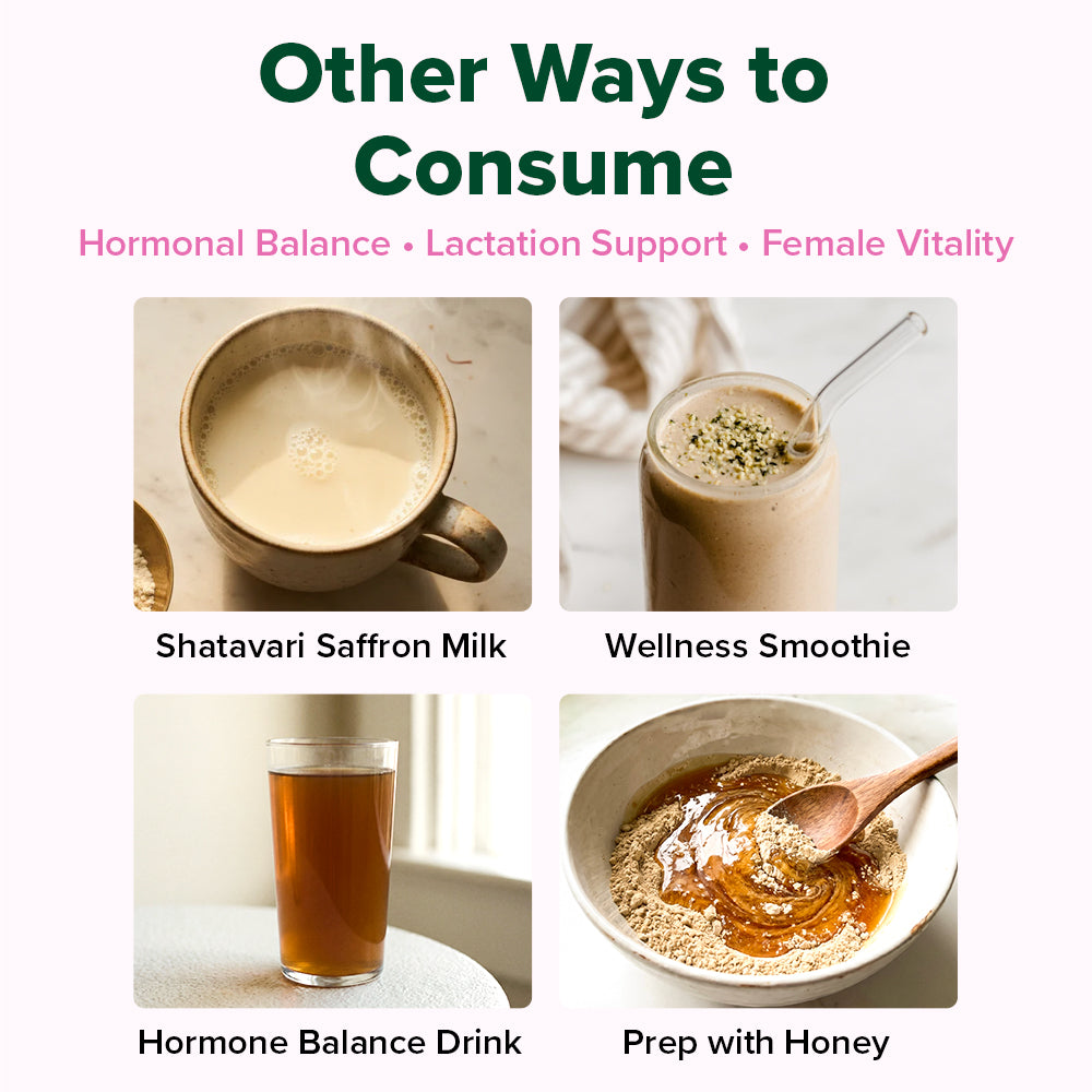Shatavari Powder 100 g - For Women’s Hormonal Wellness & Vitality