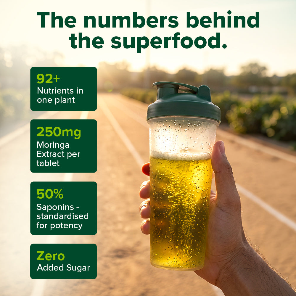 Moringa Effervescent 500mg - For Everyday Nutrition & Vitality