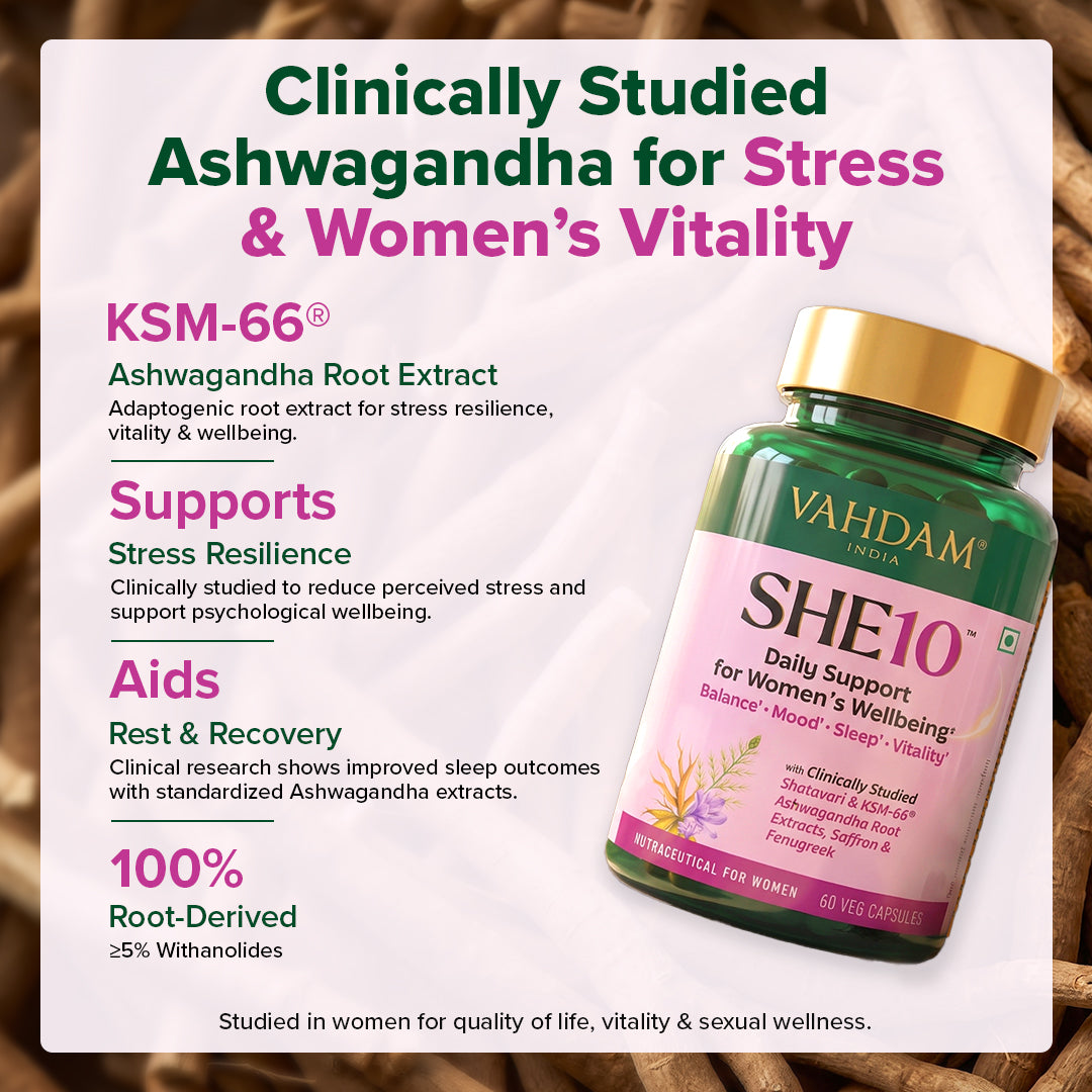 SHE10® Capsules- For Women's Overall Wellness