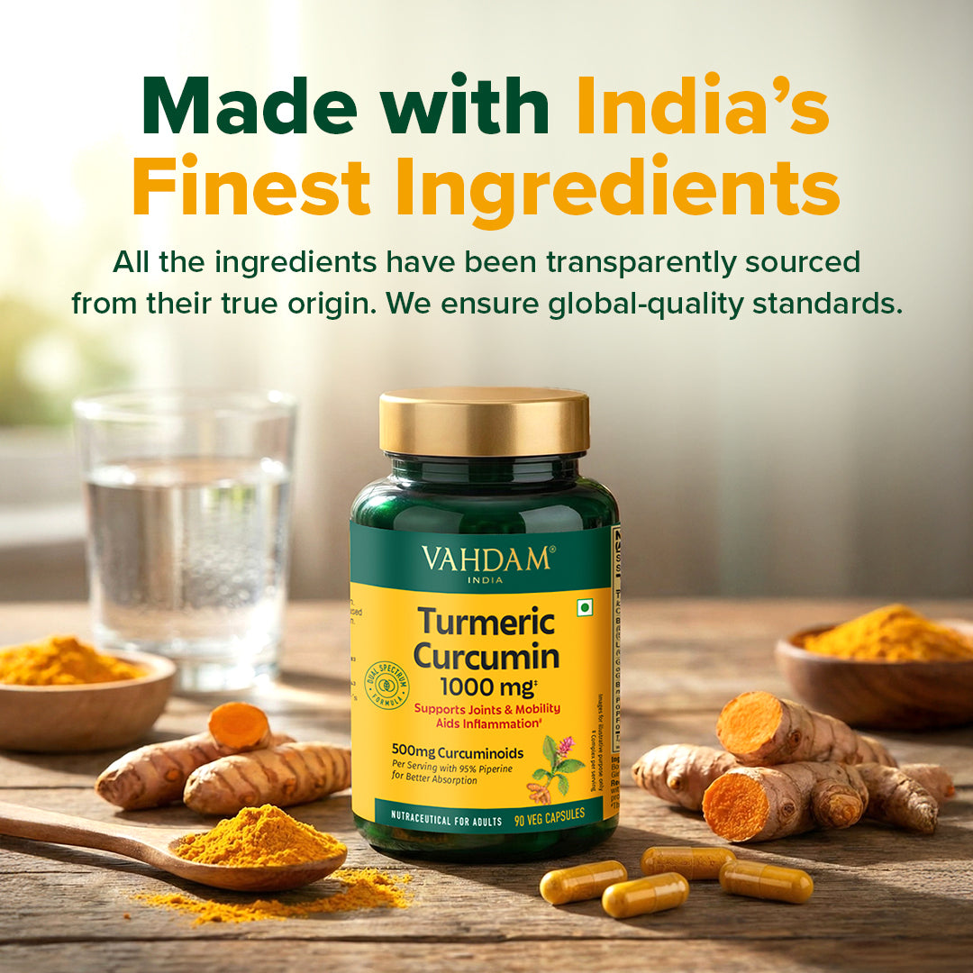 Lakadong Turmeric Curcumin Supplement - Anti Inflammatory Support