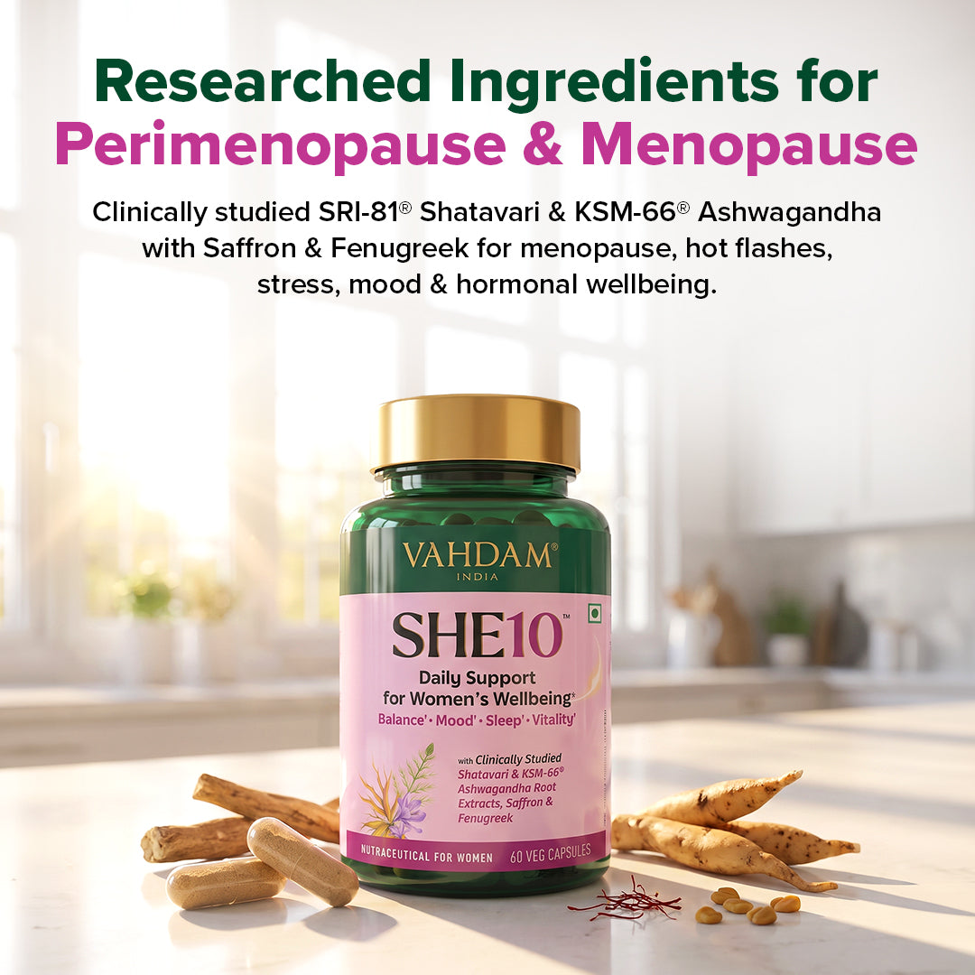 SHE10® - For Perimenopause & Menopause Support
