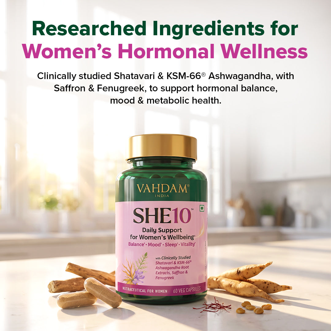 SHE10® - For PCOS and PCOD Support