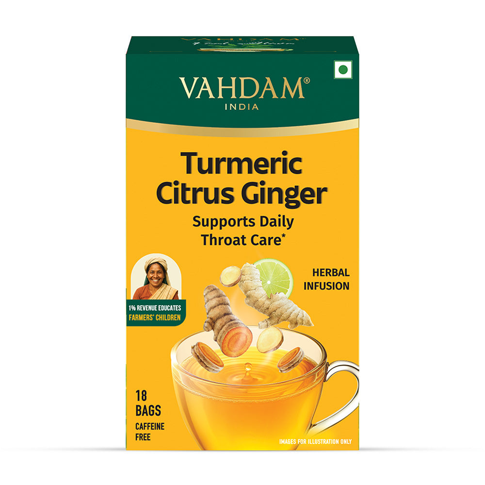Turmeric Citrus Ginger Herbal Tea 18 TB