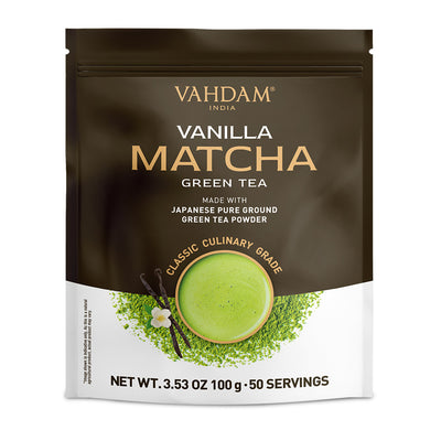 Vanilla Matcha Green Tea Powder, 50 g