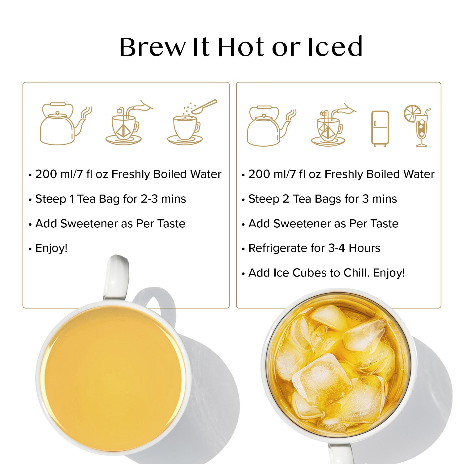 Assorted Green Tea Bags Sampler | 10 Tea Bags