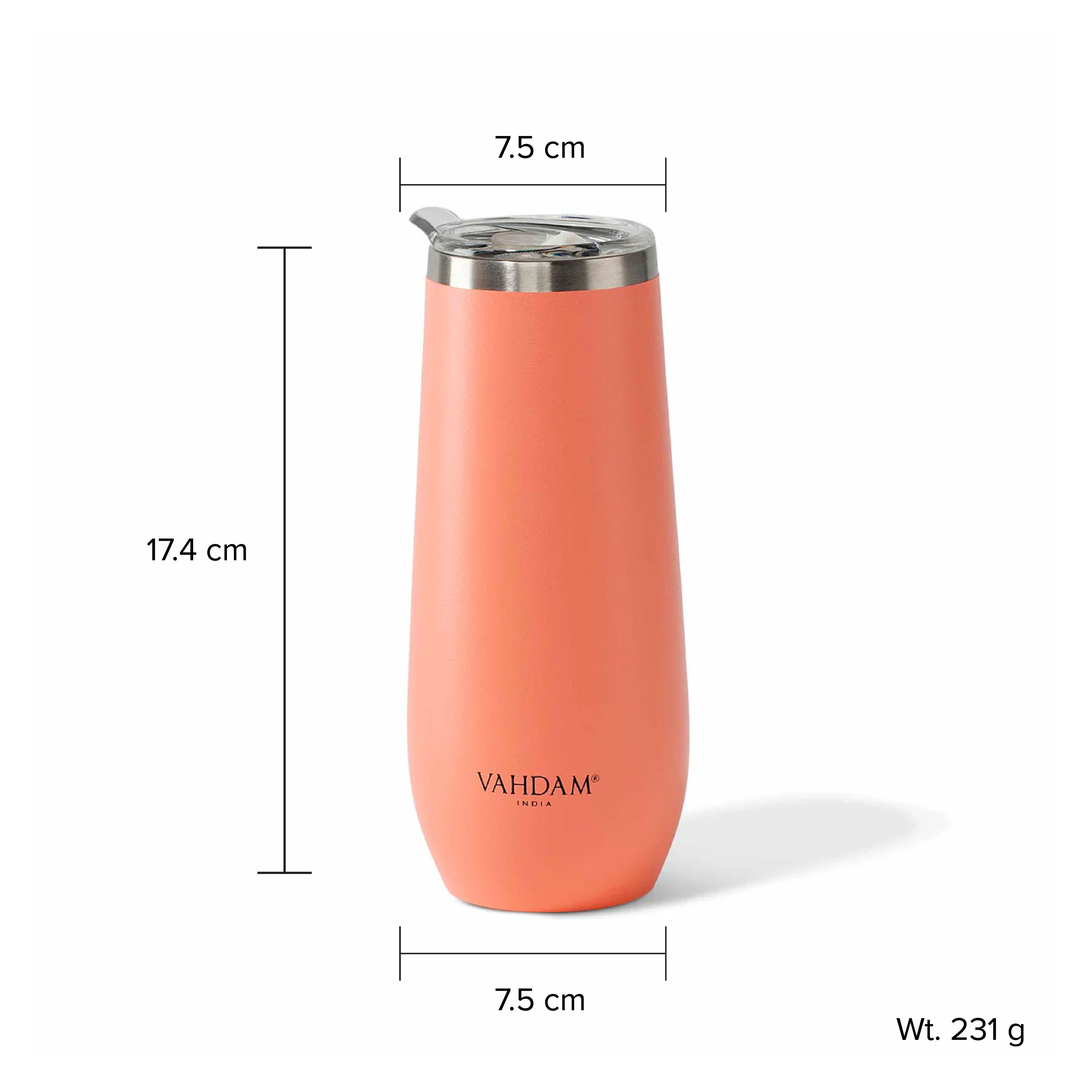 Caper Tumbler Insulated - Coral