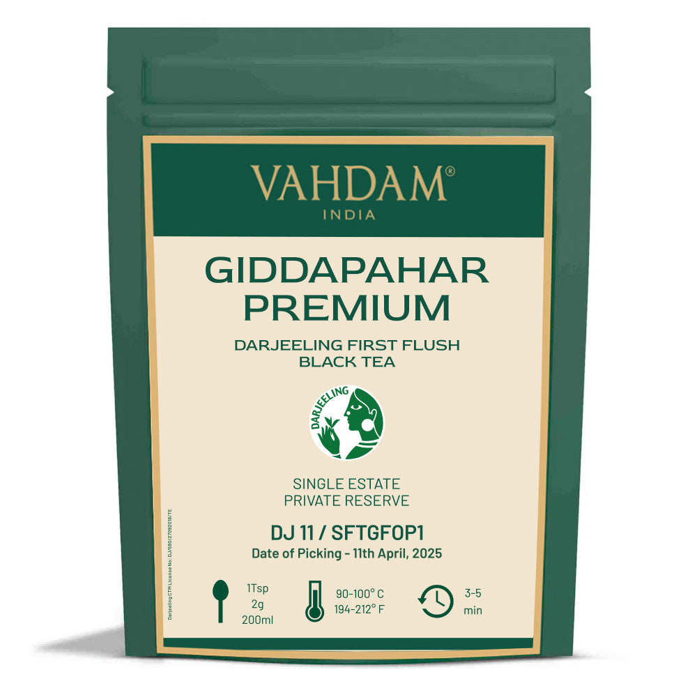 2025 Giddapahar Premium Darjeeling First Flush Black Tea DJ 11