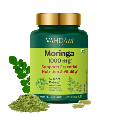 Moringa Capsules 1000mg - For Immunity Support
