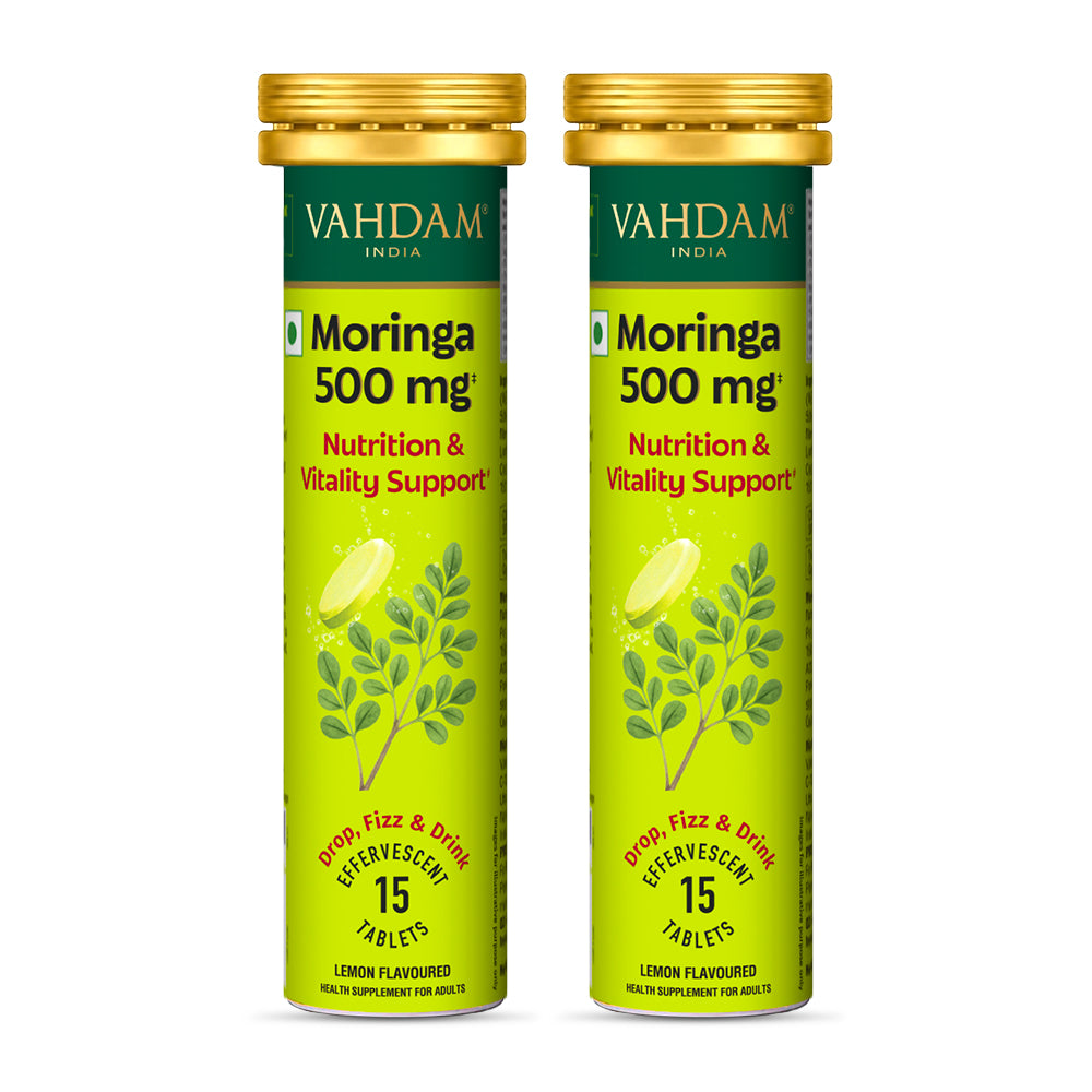 Moringa Effervescent 500mg - For Everyday Nutrition & Vitality
