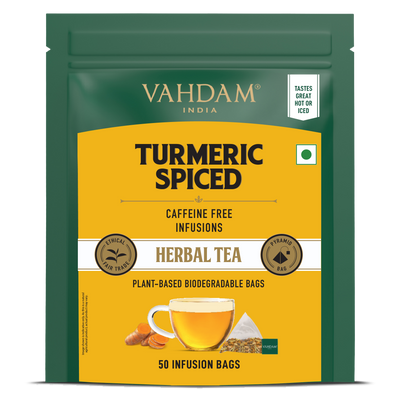 Turmeric Spiced Herbal Infusion, 50 Count