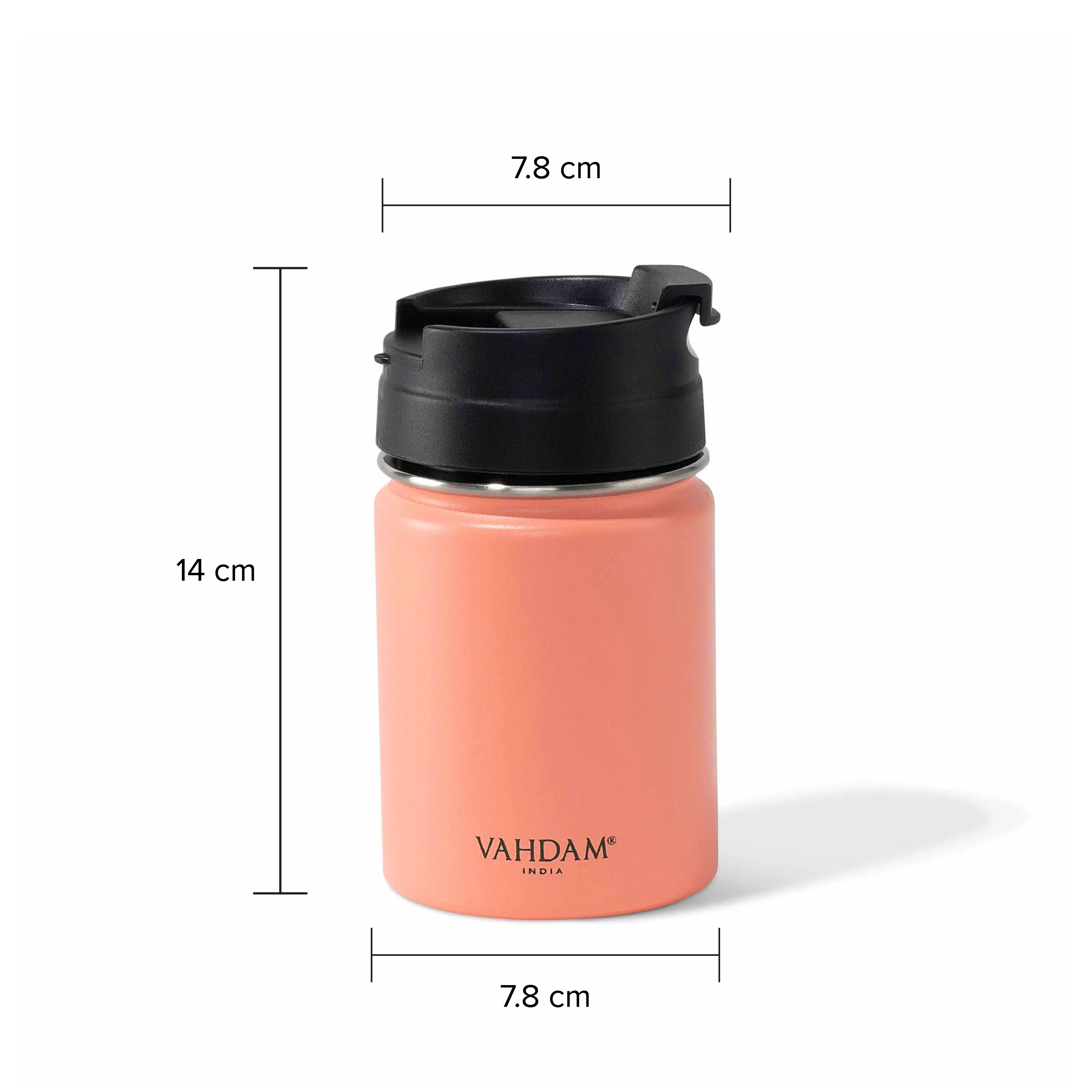 Vitality Flip Bottle Insulated - Coral