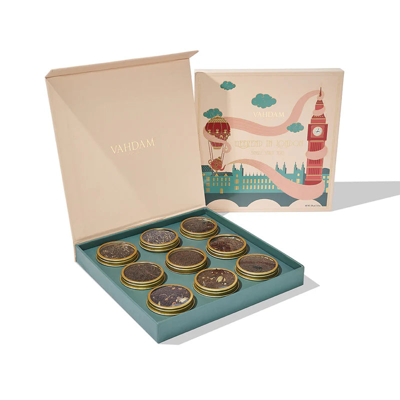 Weekend in London Tea Gift, Set of 9