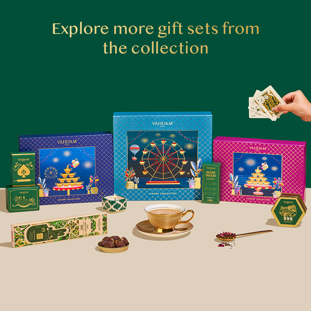 Radiance, Diwali Luxury Collection Tea Gift, 4 Inclusions Set
