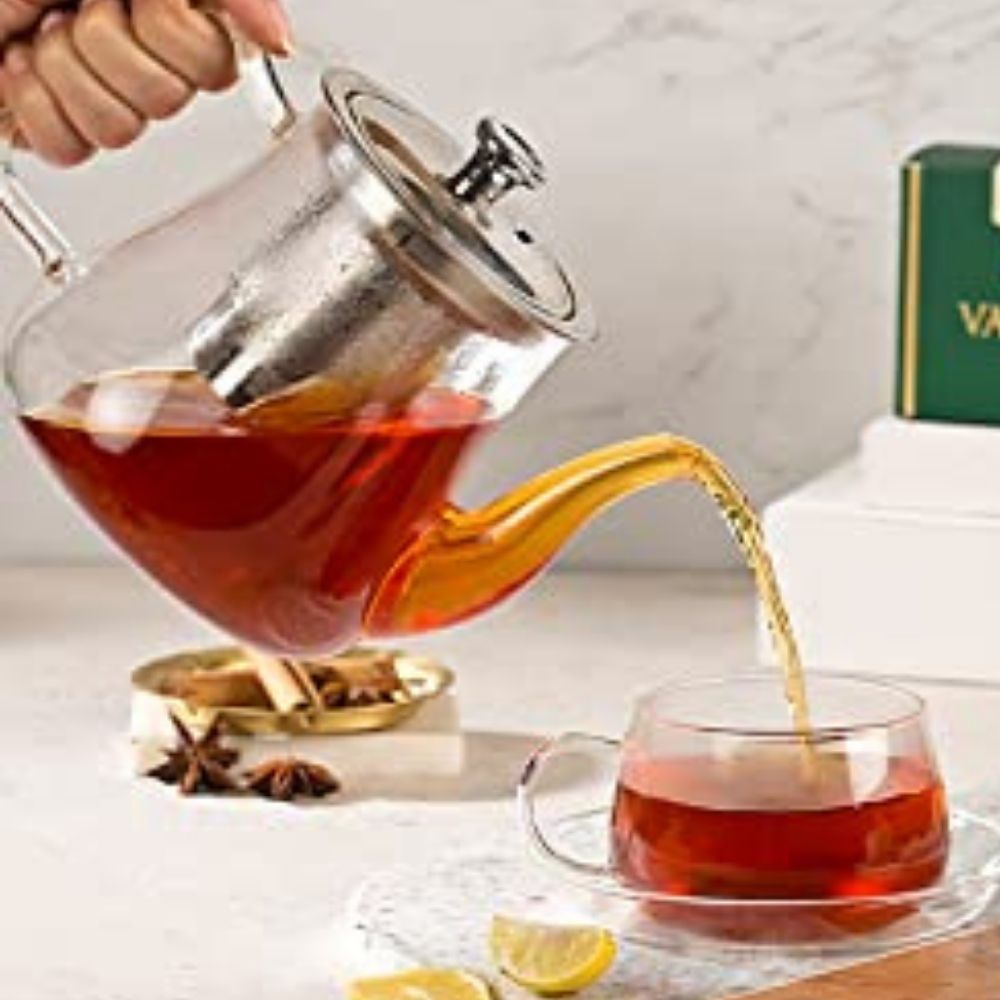 Radiance - Glass Tea Pot with Infuser, Image -3 