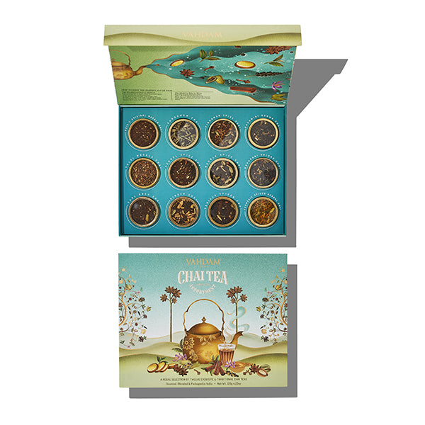 Chai Tea Assortment Gift Set, Image -4, 12 Teas